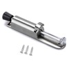 IGNPION Stainless Steel Spring Loaded Adjustable Door Stop Silver (1