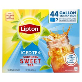 Southern Sweet Tea, Gallon-Size Tea Bags (44 Tea Bags)