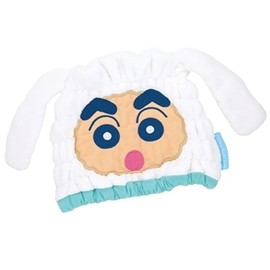 Skater Bath Hair Cap White Crayon Shin-chan 1P Absorbent Cap-WFI7PT1 / 스케이터 목욕용 헤어캡 흰둥이짱구 1P 흡수력 모자-WFI7PT1