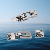 SHENGHUISS Pair Marine Grade Heavy Duty 316 Stainless Steel Lockable