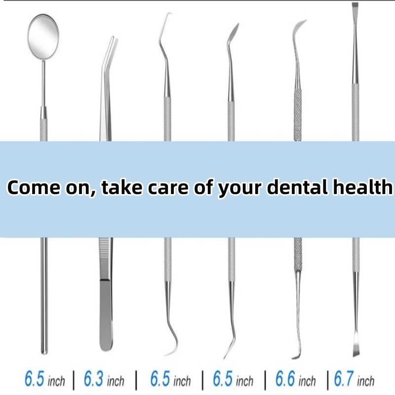 Dental Tools, Professional Teeth Cleaning Tools Dental Hygiene Tools Kit