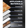 Diamond Tile Hole Saw Kit - 11Pcs 1/4'' X 2,
