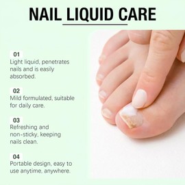 Aceite de árbol de té para la reparación de uñas y el cuidado de cutículas, sérum y suavizante de jengibre para el crecimiento de uñas de manos y pies, fortalecedor de uñas dañadas. (4pcs)