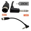 INNO8 MIDI Din 5Pin Male to 6.35mm (1/4 Inch) Male