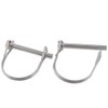 2 Pack Safety Coupler Pin 1/4" x 1.97"(6.3mm x 50mm),