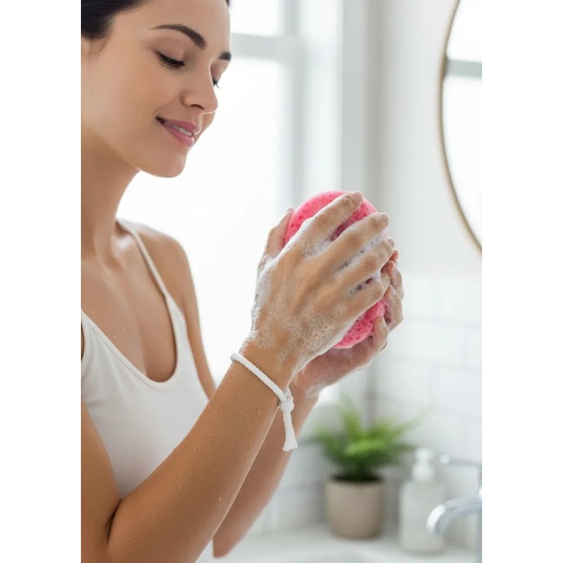 Esponja Ovalada Exfoliante Corporal Para Baño T.taio