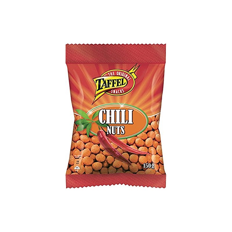 Taffel Chili Nuts - Chili Seasoning Candied Nuts - Original
