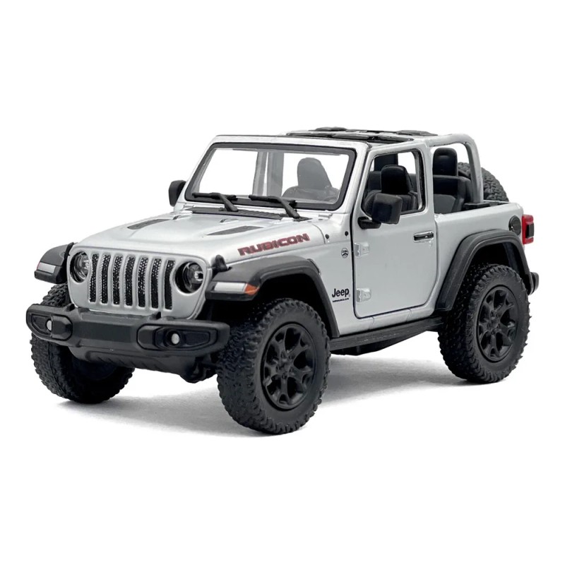 Auto Escala 1:34 Jeep Wrangler Rubicon 2018 Metal Kinsmart Color