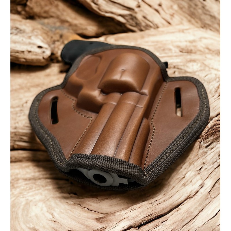 CEBECI ARMS Right Hand Brown Open Top OWB Belt Holster