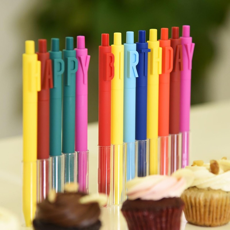 Kaco Alphabet Ballpoint Pen 0.5mm Gel Ink Alphabet S