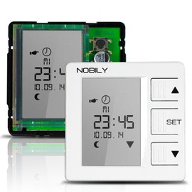 NOBILY ***Shutter Timer Switch ZS1 Roller Blind Timer Shutter Timers clock Timer Switch for Roller Blind Tubular Motor for Rolling Blind Control Panel Rolladenantriebe 4260355821934 EAN: