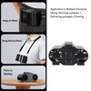 Portable Waist Clip Fan Super Strong Airflow 4 Speed Personal