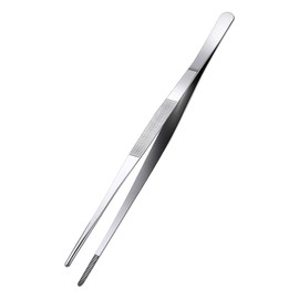Tweezers Long 9.8 inches (25 cm) Stainless Steel Tweezers for Aquatic Plant Trimming, Aquarium Tweezers Multi-functional for Pet Herbarium Making Reptile Breeding Aquarium