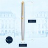 Waterman Hémisphère Fountain Pen | Stainless Steel with 23k Gold