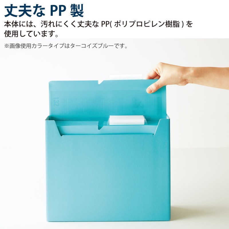 Kokuyo A4P-NEF15BX5 File Individual Folder, NEOS A4 0.6 inch (15