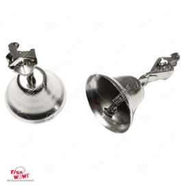 Fish WOW! 50pcs Fishing Liberty Bells Alert Eagle Clamp Clips Lures Baits Bite Alarm