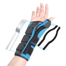 Férula de pulgar tipo espica - Soporte para muñeca izquierda/derecha para el síndrome del túnel carpiano, tenosinovitis de De Quervain, alivio del dolor por artritis y esguinces - Estabiliza