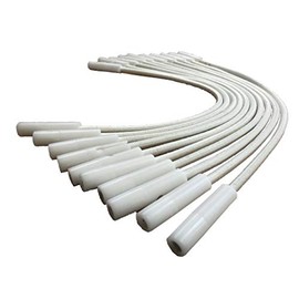 Adjustable Rubber Tensioners (White, Pack of 10)