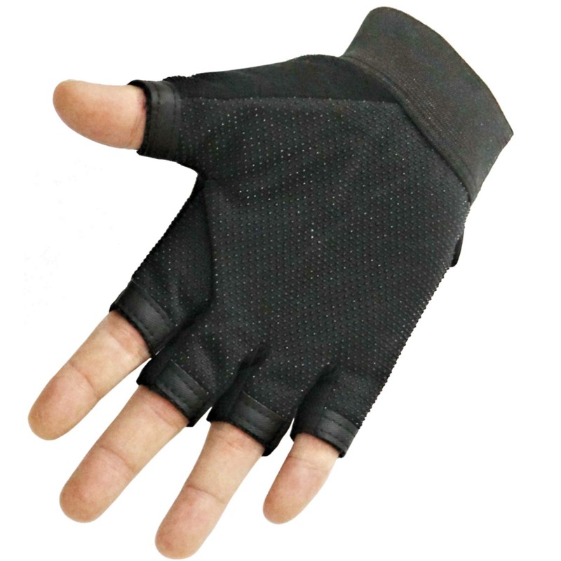 SGHFREV Half Finger Skull Gloves Fingerless Fingerless Skeleton Bone Gloves,