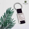 PAKADI Keyring with Engraving "Du bist Mein ... Engel Zuhause