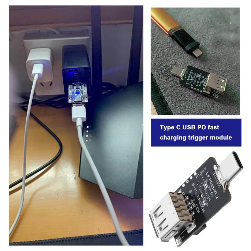 VGOL 1 Piece PD2.0/3.0 Decoy Trigger Motherboard Module Type-C USB