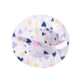 Reversible Bucket hat(Love/White) for Toddler and Kids UPF 50+ Wide Brim Adjustable hat (Size L)