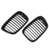 PAIR OF GRILLES WITH MATT BLACK KIDNEY FRONT GRILLES