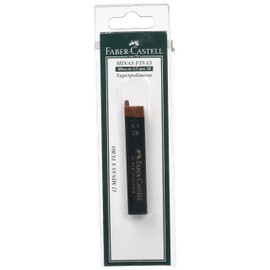 Faber Castell – Blister Tube of 12 Leads, HB 0.5mm
