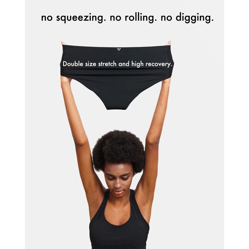 STRAWBERRY WEEKS LEAKPROOF2.0 Seamless Bikini Period Underwear for Women |