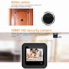 2.4 Inch Video Doorbell 145 Degree Peephole Viewer Video Eye
