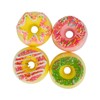 FOMIYES 4 Pack Adorable Doughnut Shape Sea Salt Foot Soaking