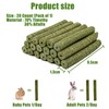 TOKAYIFE Rabbit Chew Toys, 210g Rabbit Treats Natural Timothy Hay