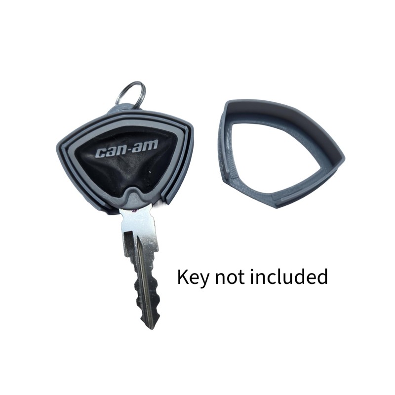 Grey Can-Am Spyder Keychain