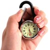 WONOLO Clip on Carabiner Luminous Face FOB Watch Digital for