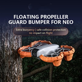 LICHIFIT Drone Propeller Guard Buoyancy Anti-collision Covers for DJI NEO Propellers Protector Blades Bumper Rings Protective Covers EVA Skin