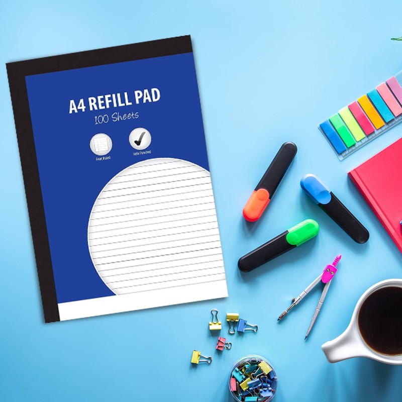 HiFEN® 100 Sheet A4 Plain and Lined Side bound Quality