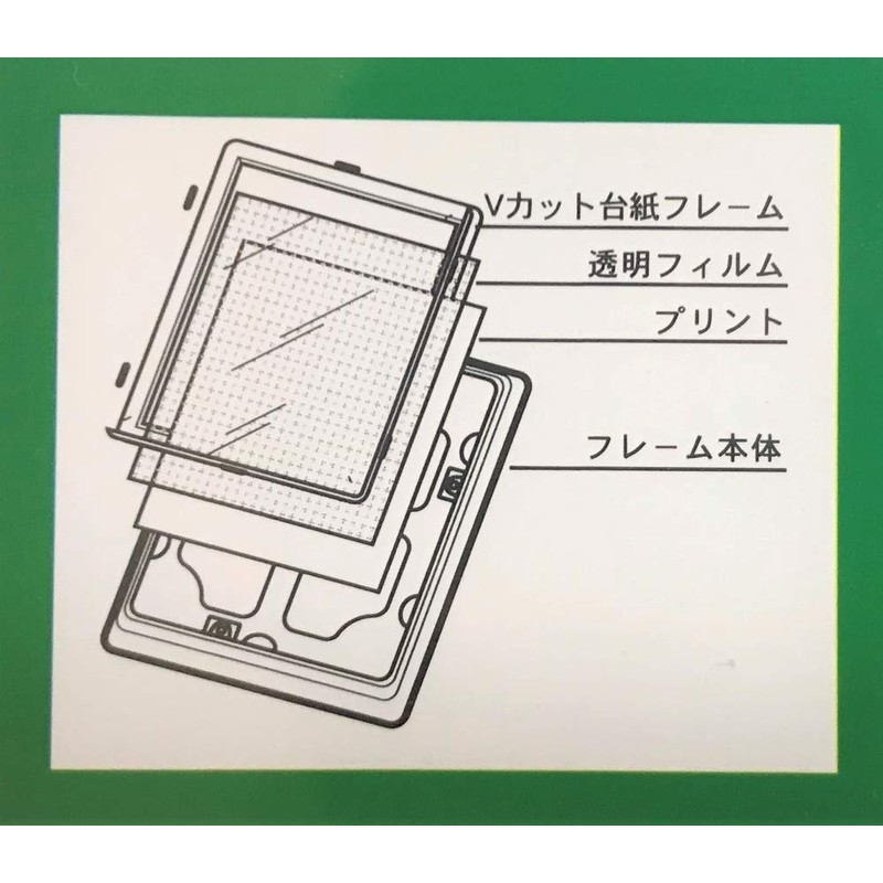 Yuyang G-165 Lightweight Photo Frame, Happy Frame, Resin Picture Frame,