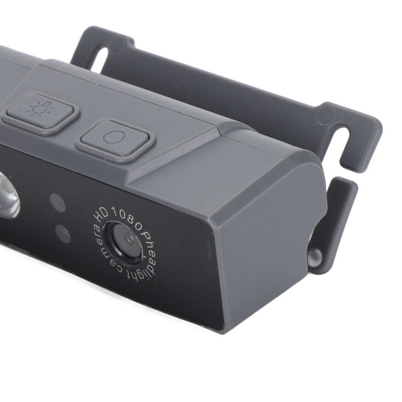 Head Mounted Camera Portable Gesture Sensor Light 1800mAh 45° Angle