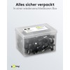 goobay 64684 Cable Clamp Set of 100 / Cable Holder