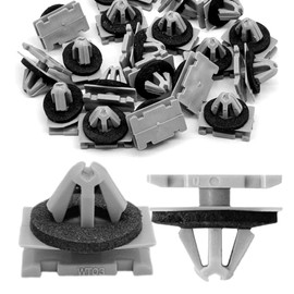 Hodoya Rocker Molding & Wheel Flare Clips – Replaces GM 19352782 & Mopar 68172491AA – GM, Jeep, Dodge, Chrysler – Fits Cherokee, Grand Cherokee, Durango, Challenger (20Pcs)