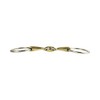 AK Loose Ring Lozenge with Angled Shape in German Silver