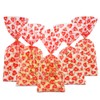 Valentines Treat Bags, 100 PCS Valentines Goodie Bags, Valentines Day