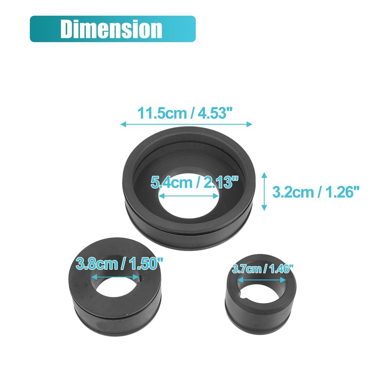 X AUTOHAUX Timing and alignment, rear main cover, engine gaskets,