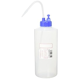 Yasumoto Kasei NT Cleaning Bottle, Color Cap B Type (with Tap), 33.8 fl oz (1,000 ml), Cobalt Blue #8