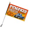 VISTA PRODUCTS Pumpkin Patch Premium 3x5 Flag Kit (Spinning Pole