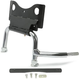 KUAFU Adjustable Center Stand Compatible with 2009-2024 Harley Davidson CVO Street Glide, Electra Glide, Road King, Road Glide, Ultra Limited FLT FLH Touring Models Replacement for 91573-09A