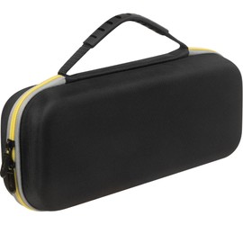 ButterFox Large Carrying Case for Hori Split Pad Compact with 20 Game Holders (18 Physical + 2 digital) - Black/Yellow