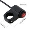 Motorcycle Handlebar Switch Waterproof Handlebar On Off Switch 12v Tube