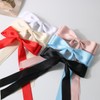 2PCS Double Layer Silk Satin Bow Hair Clip with Non-Slip