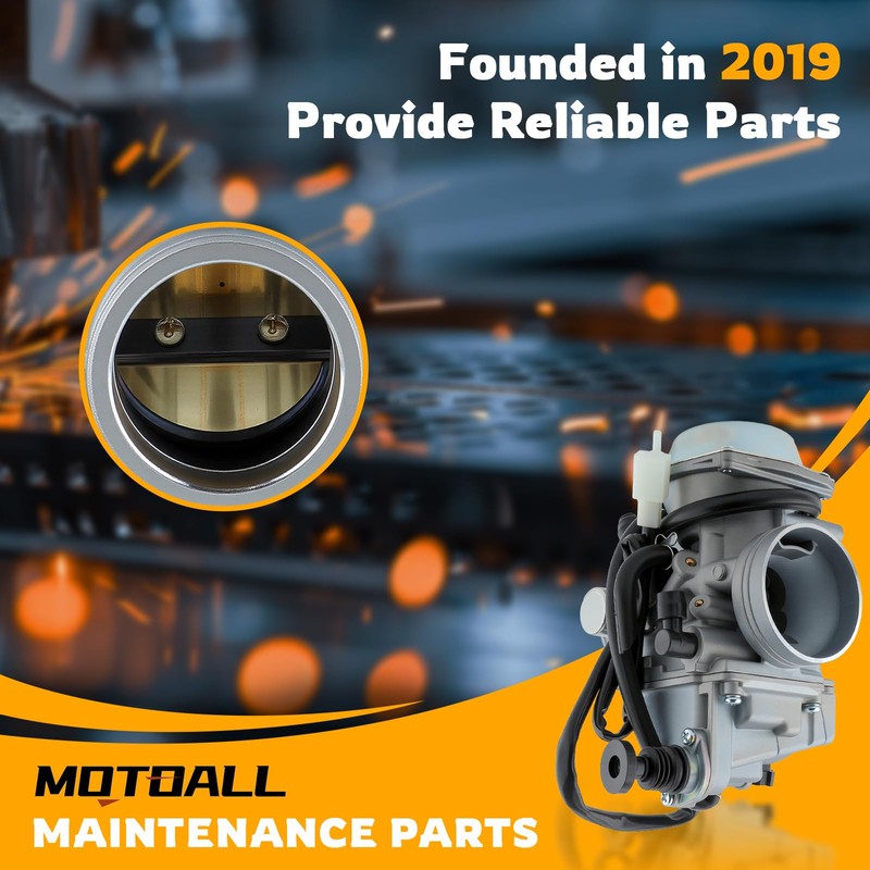 MOTOALL New TRX350 Carburetor for Honda Rancher 350 TRX350 350ES